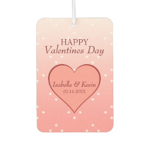 Valentines Hearts Car Air Freshener