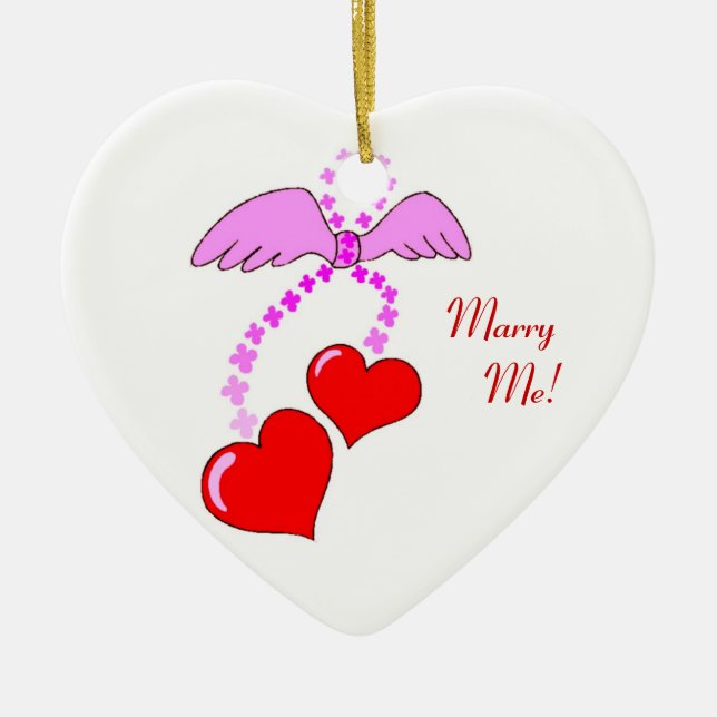 Valentine's Hearts Ornament (Front)