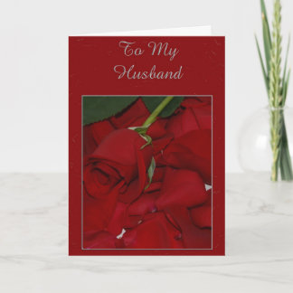 Valentines Husband Card