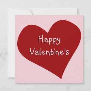 Valentine's Invitations Personalised Love Cards