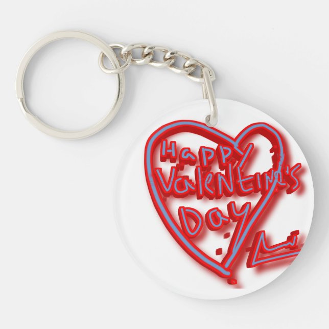Valentine's  key ring (Front)