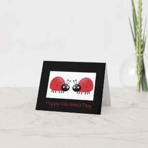 Valentine's Lady Bug Card