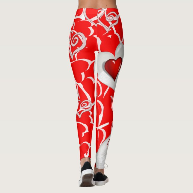 Valentine's Leggings Long (Back)