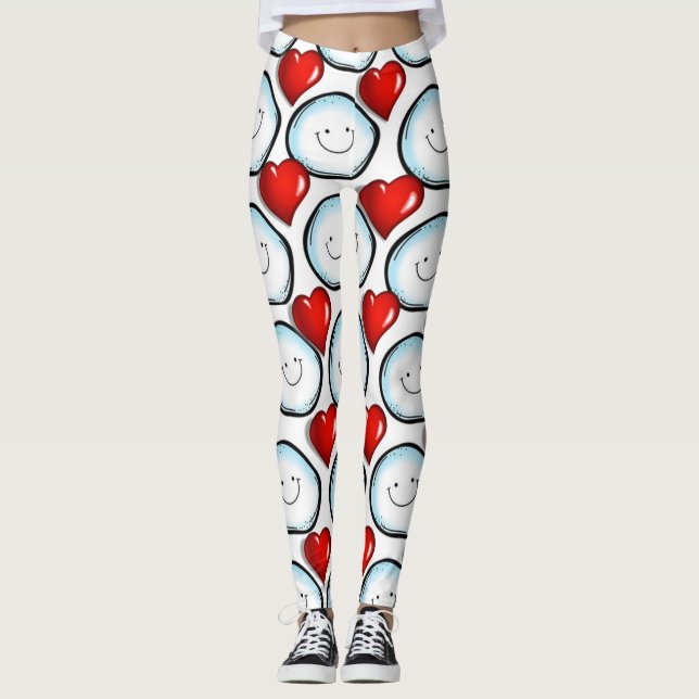 Valentine's Leggings Long (Front)