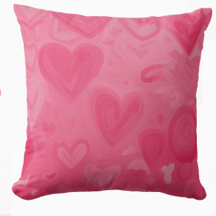 Valentines Love Hearts Cushion
