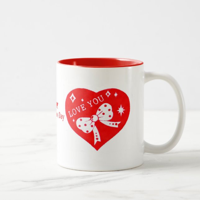 Valentine's Love Hearts Mug (Right)