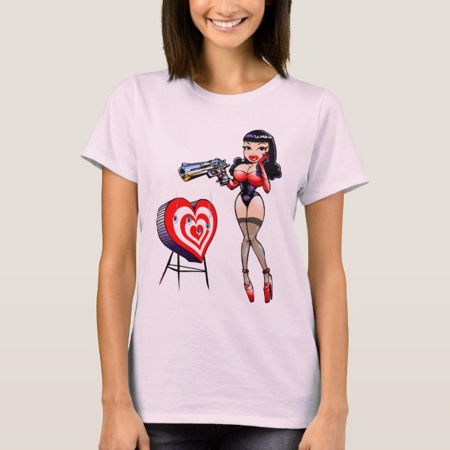 Valentines Love Hurts T-Shirt (Front)