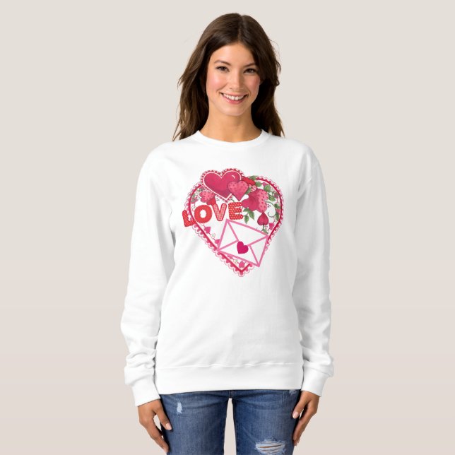 Valentine's Love  Sweatshirt (Front Full)