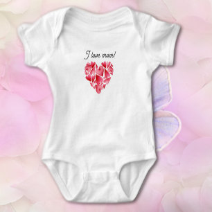 Valentine's Loving Hearts Baby T-Shirt Baby Bodysuit