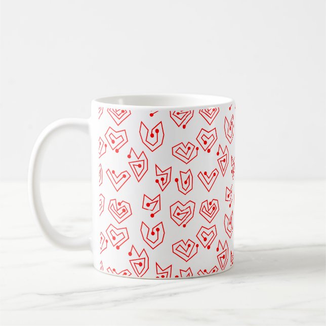 Valentine's Mazes  Coffee Mug (Left)