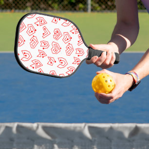 Valentine's Mazes Pickleball Paddle