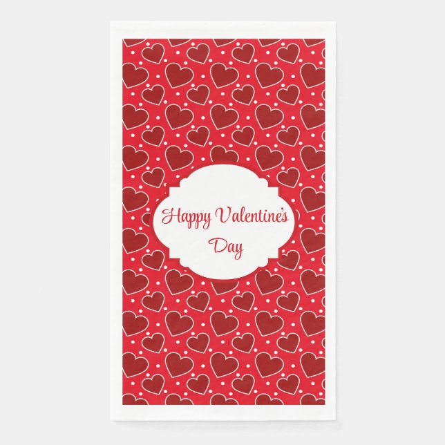 Valentine's  napkin (Front)
