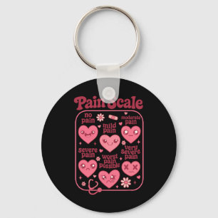 Valentines Nurse Squad Icu Rn Nursing Xoxo Pain Sc Key Ring