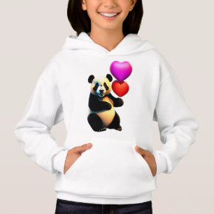 Valentine's Panda & Heart Balloon, Valentine's Day