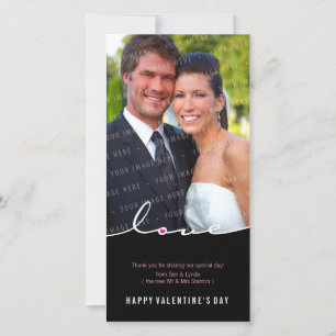 VALENTINE'S PHOTOCARD :: love divide 3 Holiday Card