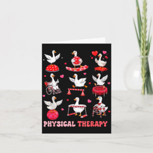 Valentines physical therapy physical therapist card