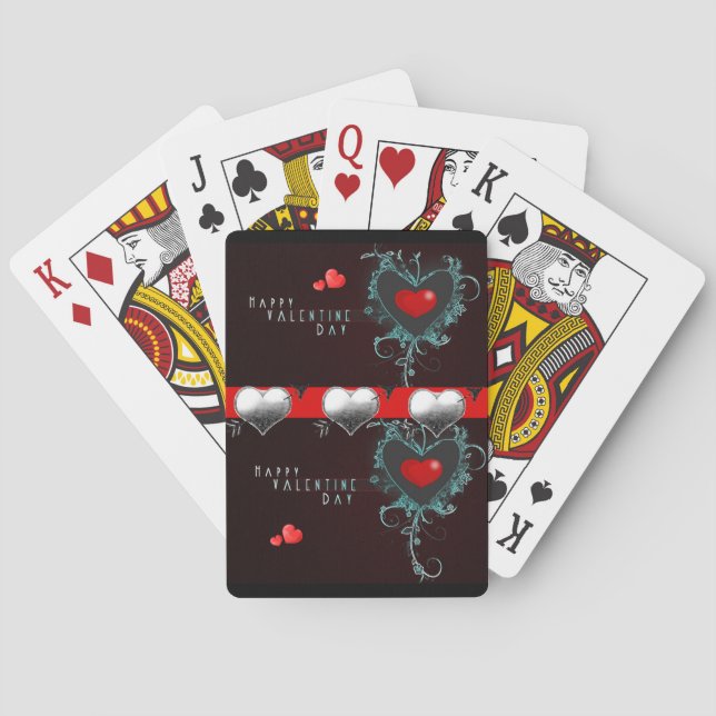 Valentine's Playing Card Deck (Back)