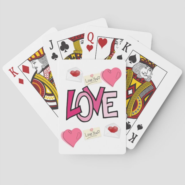 Valentine's Playing Card Deck (Back)