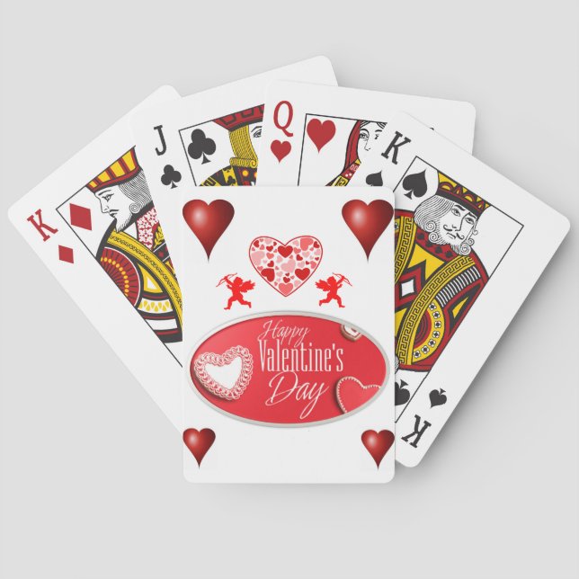 Valentine's Playing Card Deck (Back)