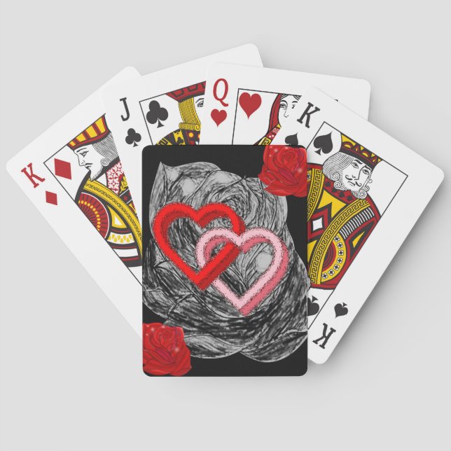 Valentine's Playing Card Deck (Back)