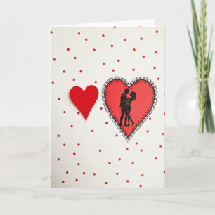 Valentines Polka Dot Love Card