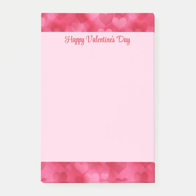 Valentines  post-it notes (Front)