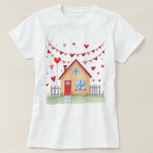 Valentine's print T-shirt