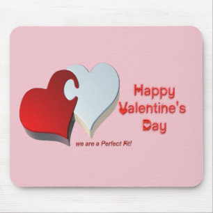 Valentine's Puzzle Mouse Pad
