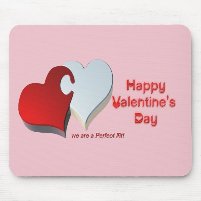 Valentine's Puzzle Mouse Pad (Front)