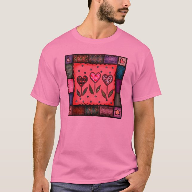 Valentine's Quilt T-Shirt (Front)