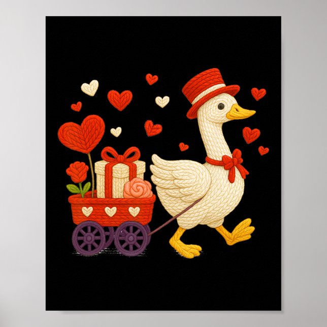 Valentines Silly Goose Silly Gang Latch Hook Yarn  Poster (Front)