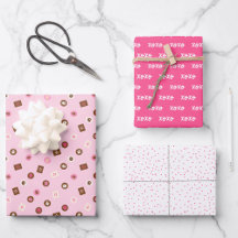 Valentine's - Sweetest Day- Wrapping Paper Trio 3