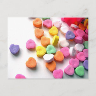 Valentines Sweethearts Candy Holiday Postcard