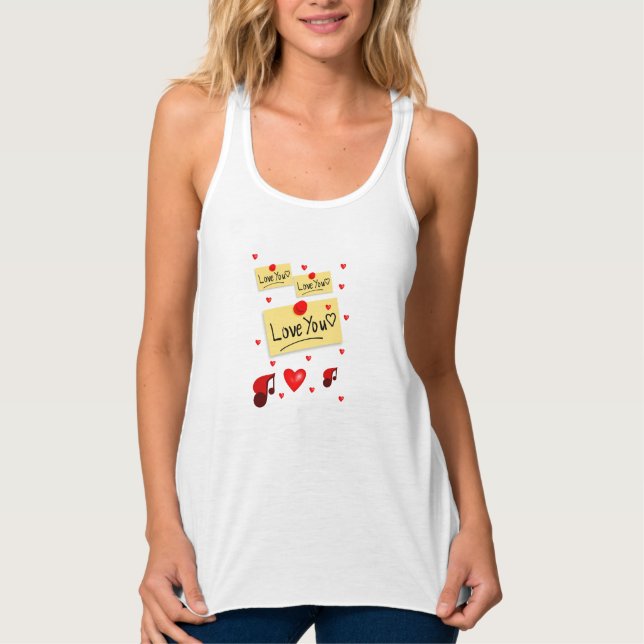 Valentine's Tank Top (Front)