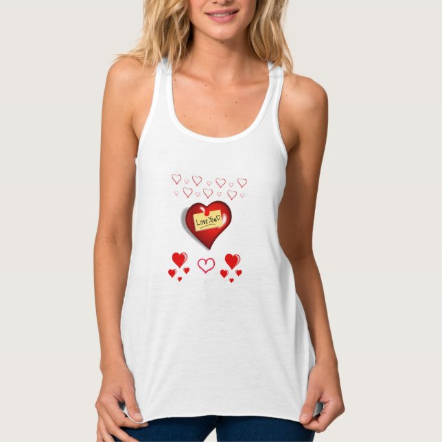 Valentine's Tank Top (Front)