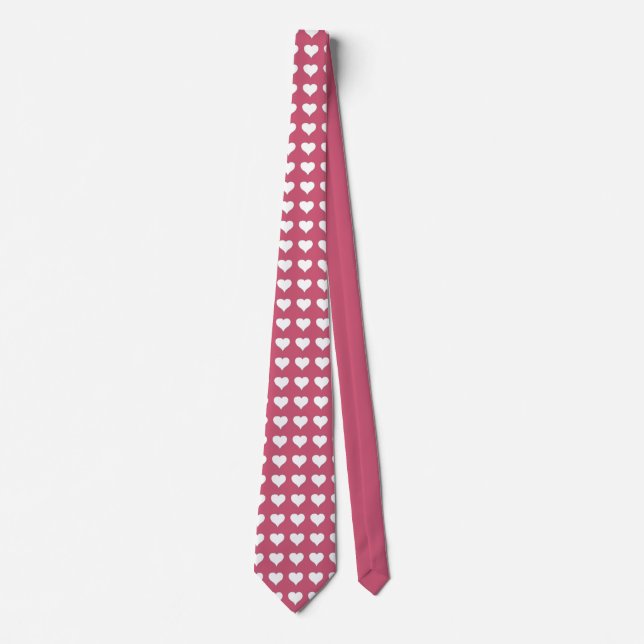 Valentine's Tie Cute Valentine's Love Neckties (Front)