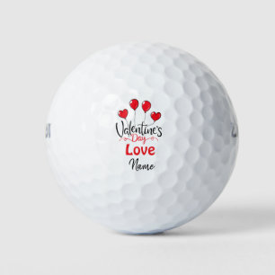 Valentine's  to golfer with love you  golf balls