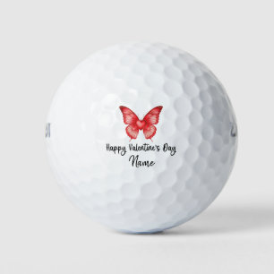 Valentine's to golfer with love you golf balls