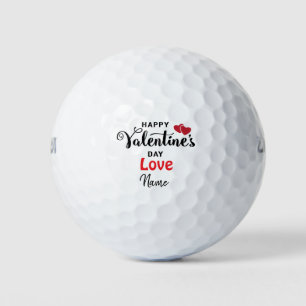 Valentine's to golfer with love you golf balls