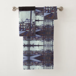 Valentine's View, Harbour Island, Bahamas Bath Towel Set