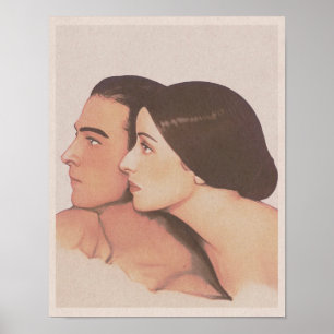 Valentino and Rambova: Lovers Art Print (1923)