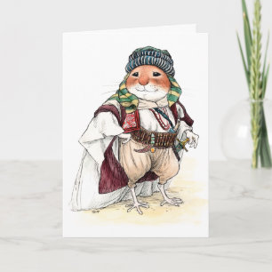 Valentino Mouse Greeting Card