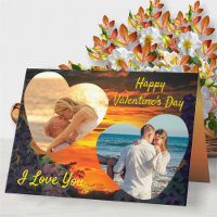 Valentin's Day Hearts Sunset 2584