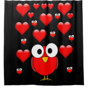 Valenttine's Day Shower Curtain