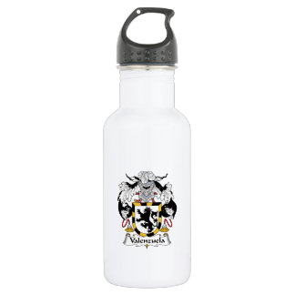 Valenzuela Family Crest 532 Ml Water Bottle