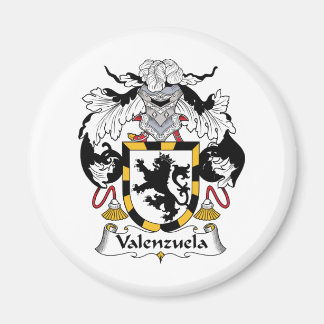 Valenzuela Family Crest Magnet