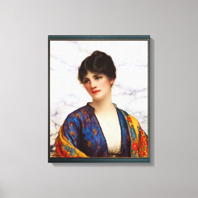 Valeria by William Clarke Wontner Canvas Print (Front)