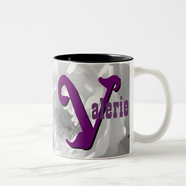Valerie Personalised Name Mug (Right)