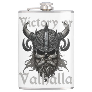 Valhalla Awaits Hip Flask