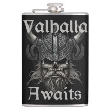  Valhalla Awaits - Skull